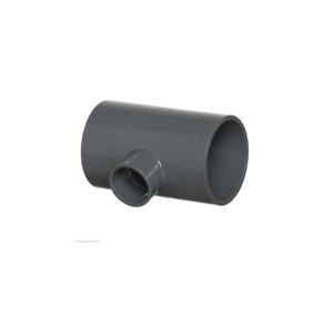 PWS - Professional Water System PVC tvarovka - T kus 90° s redukcí,  63x40 mm