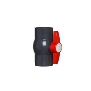 PVC Kompaktní ventil kulový PVC-U, 2x lepený spoj, 40mm
