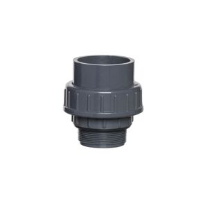 PVC tvarovka, šroubení s kroužkem, 63mm x 2