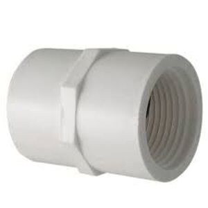 PVC SCH40 PVC-U SCH 40 přechodka vnitřní závit 1-1/2