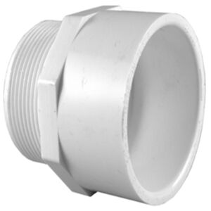 PVC SCH40 PVC-U SCH 40 přechodka vnější závit 2