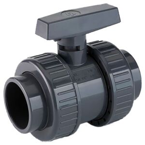 PWS - Professional Water System PVC-U SCH Kulový ventil - lepený spoj 1-1/2