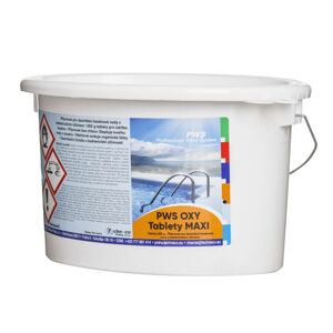 PWS OXI kyslíkové tablety do bazénu 200g 3kg