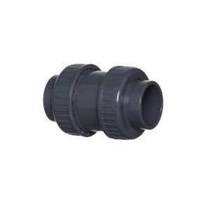 PWS - Professional Water System Zpětná klapka s pružinou 75 mm, PVC-U, 2x lepený spoj,
