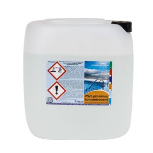 PWS pH mínus 35 kg cca 30 l kapalný - doprava zdarma po celé ČR ADR