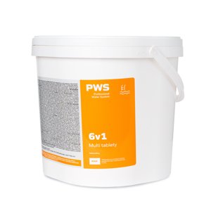 PWS Multi tablety 6v1 do bazénu 200g 3kg