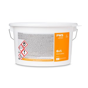 PWS Multi tablety 6v1 do bazénu 200g 5kg