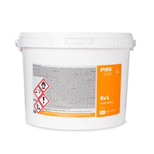 PWS Multi tablety 6v1 do bazénu 200g 30kg ADR