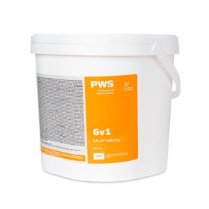 PWS Multi tablety 6v1 do bazénu 20g 3 kg