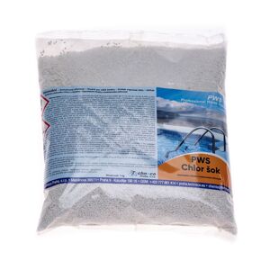 PWS Chlor šok 3kg - organický granulát - DOPLNĚNÍ