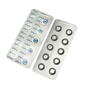 DPD 4 náhradní tablety na měření koncentrace aktivního kyslíku (10ks)