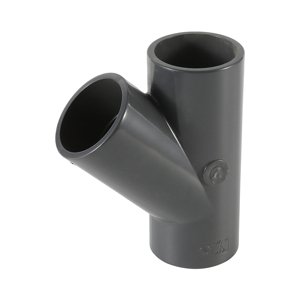PVC tvarovka - Y-T kus 32 mm, 45°