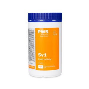 PWS Multi tablety 5v1 do bazénu 20g 2 kg