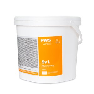 PWS Multi tablety 5v1 do bazénu 20g 3 kg