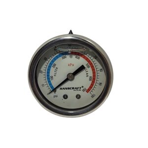 HANSCRAFT Manometr filtrace (glycerin)- 100 PSI - TOP