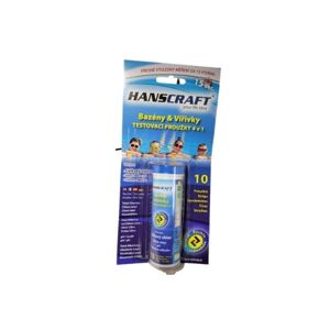 HANSCRAFT POOL & SPA TESTOVACÍ PROUŽKY 4v1 (10 ks)