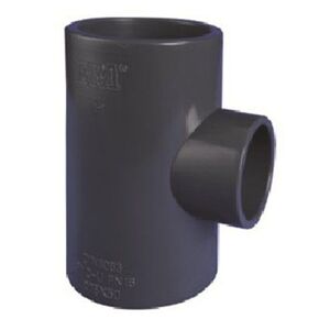 PVC-Hanscraft T-kus 90° lep/lep - redukce 50x32 mm