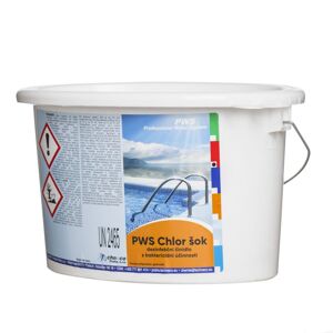 PWS Chlor šok 5kg - organický granulát