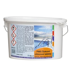 PWS Rychlorozpustné tablety do bazénu 20g 3kg