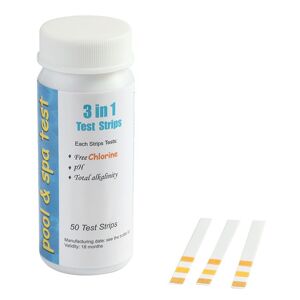 Pool and Spa Test Strips 3 in 1 testovací proužky, 50 ks