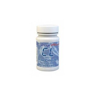 Wateriga testovací proužky pro tester eXact EZ/iDip - Volný chlór (FCL)