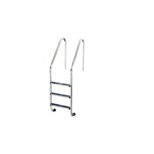 Flexinox Pool bazénové schody Standart LUXE 5. st. AISI 316 (vhodné do slané vody)