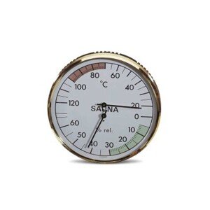 EOS saunový teploměr a vlhkoměr Basic 100 mm
