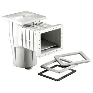 Kripsol bazénový skimmer sání 200 mm x 180 mm, pro fólie, s vak. kotoučem