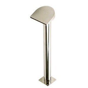 VágnerPool chrlič - Půlměsíc vysoký,Š200 mm,připojení 75 mm,AISI 316,proud dolů