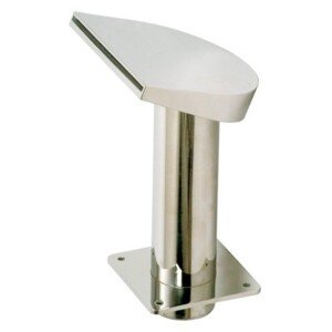 VágnerPool chrlič - Půlměsíc nízký,Š200 mm,připojení 75 mm,AISI 316,proud nahoru