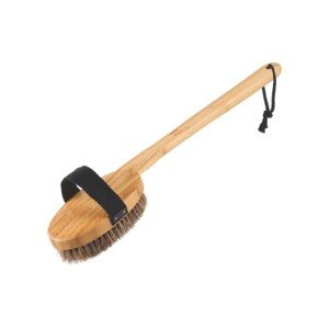 Rento saunový kartáč s rukojetí 2v1 bambus