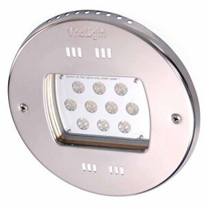Hugo Lahme silné LED bazénové světlo, 30 LED -- 10 300 lm, 24 V, barevné -- RGB