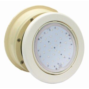 MTS bazénové světlo LED bílé - 13,5W, bílý ABS plast