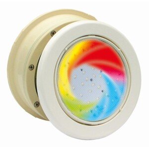 MTS bazénové světlo LED RGB - 16W, bílý ABS plast