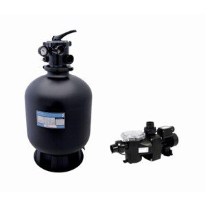 VágnerPool filtrační zařízení Azur KIT 560 12m3/hod na podstavci s čerpadlem FreeFlo