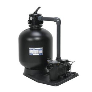 VágnerPool filtrační zařízení Azur KIT 380 4m3/hod na paletě s čerpadlem Micro Delfino