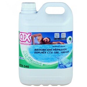AstralPool CTX-540 mikrobicid nezbytný pro CTX-100 a CTX-100/GR tekutý 5 L