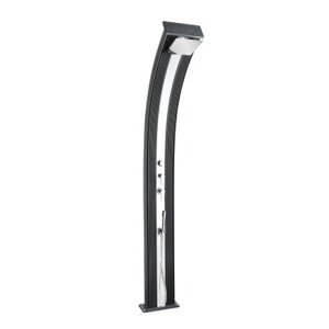 Formidra solární sprcha s ruční sprchou DADA CURVE antracit/inox 40 litrů