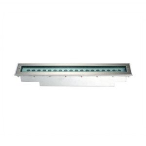 Wibre zapuštěné lineární bodové světlo LED RGB 635x128mm 48W
