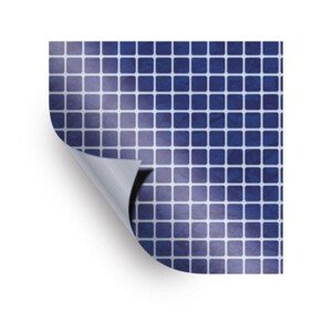 VágnerPool bazénová fólie AVfol Relief - 3D Mozaika Dark Blue, 1,65m šíře, 1,6mm, metráž