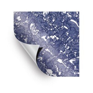 VágnerPool bazénová fólie AVfol Decor - Blue Marmor, 1,65m šíře, 1,5mm, 25m role