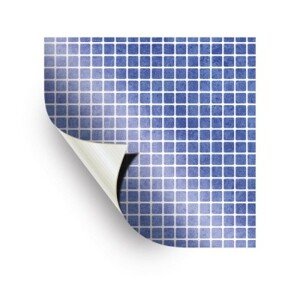 VágnerPool bazénová fólie AVfol Relief - 3D Mozaika Light Blue, 1,65m šíře, 1,6mm, metráž