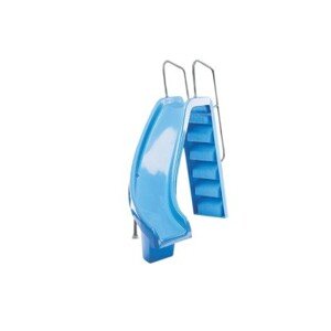 AstralPool skluzavka polyester.modrá pravotočivá 1,8 m