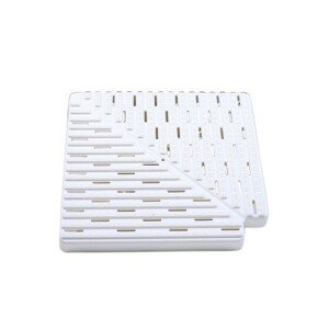 AstralPool deska rohová k přelivovému kanálku 245 x 22 mm - 90°