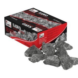 Sawo saunové kameny Olivine Diabase 20kg, průměr 5-10cm