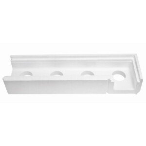 VágnerPool Polystyrenová tvárnice POWER-S -- žlabová, rohová, 1 029,5 x 279,5 x 170