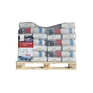 Wolf Muller Quartzsande filtrační písek 40 x 25 kg, paleta