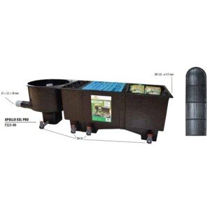 Heissner profi průtoková filtrace s vortexem F323-00
