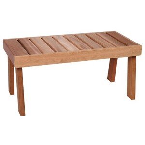 Sentiotec lavice do sauny cedr 870x430x400mm