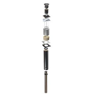 Narvi komínový set do sauny Kota Steel Flue 15 Black